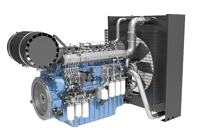 Дизельный двигатель Baudouin 6M33G825/5