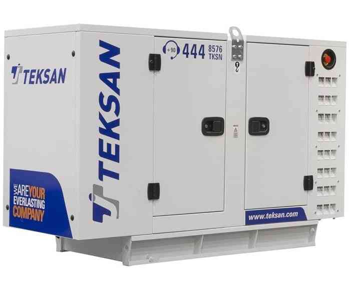 Дизельный генератор Teksan TJ9PE5C в кожухе